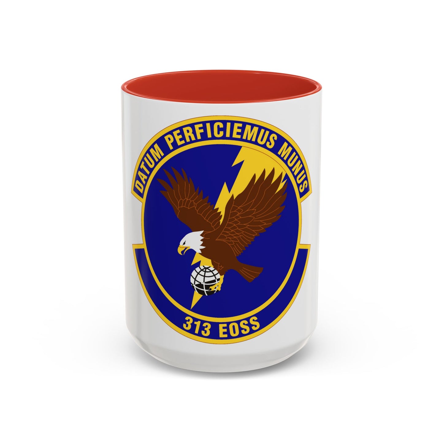 313th Expeditionary Operations Support Squadron (U.S. Air Force) Accent Coffee Mug