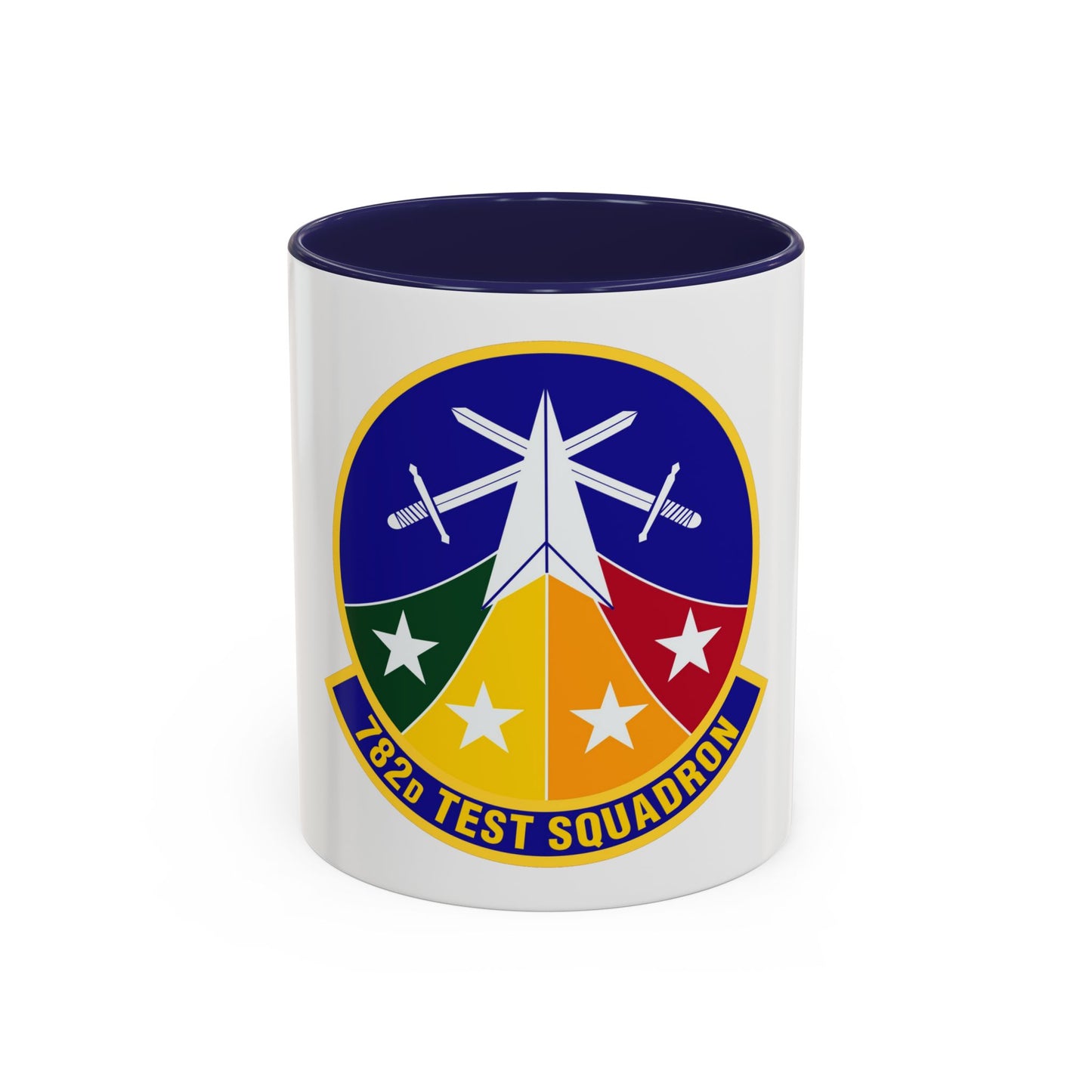 782d Test Squadron (U.S. Air Force) Accent Coffee Mug