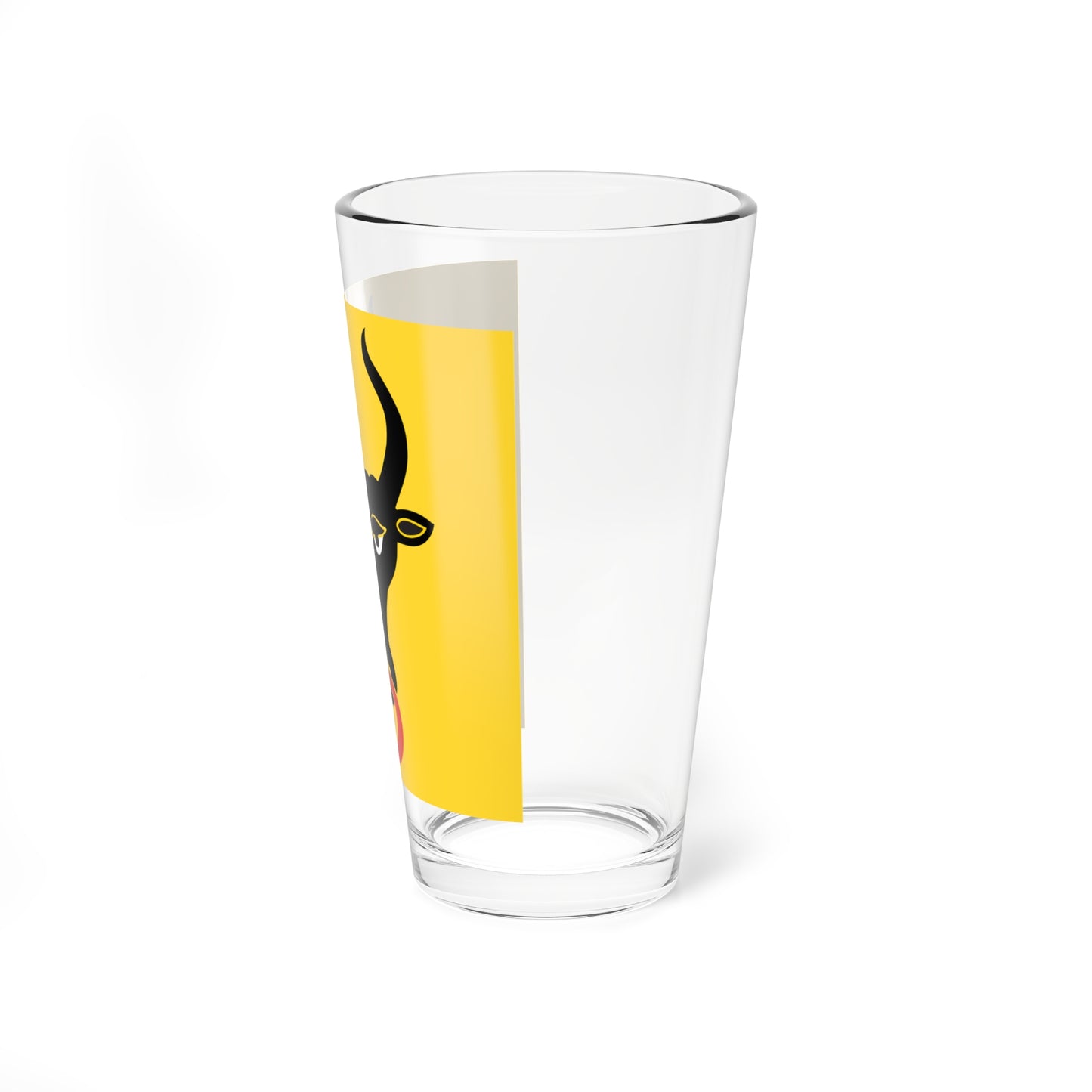 Flag of Canton of Uri alt (Switzerland) Pint Glass 16oz
