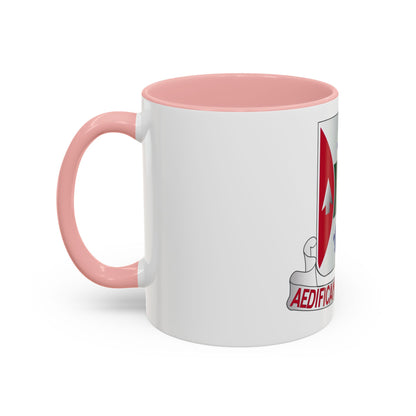 132 Engineer Battalion (U.S. Army) Accent Coffee Mug