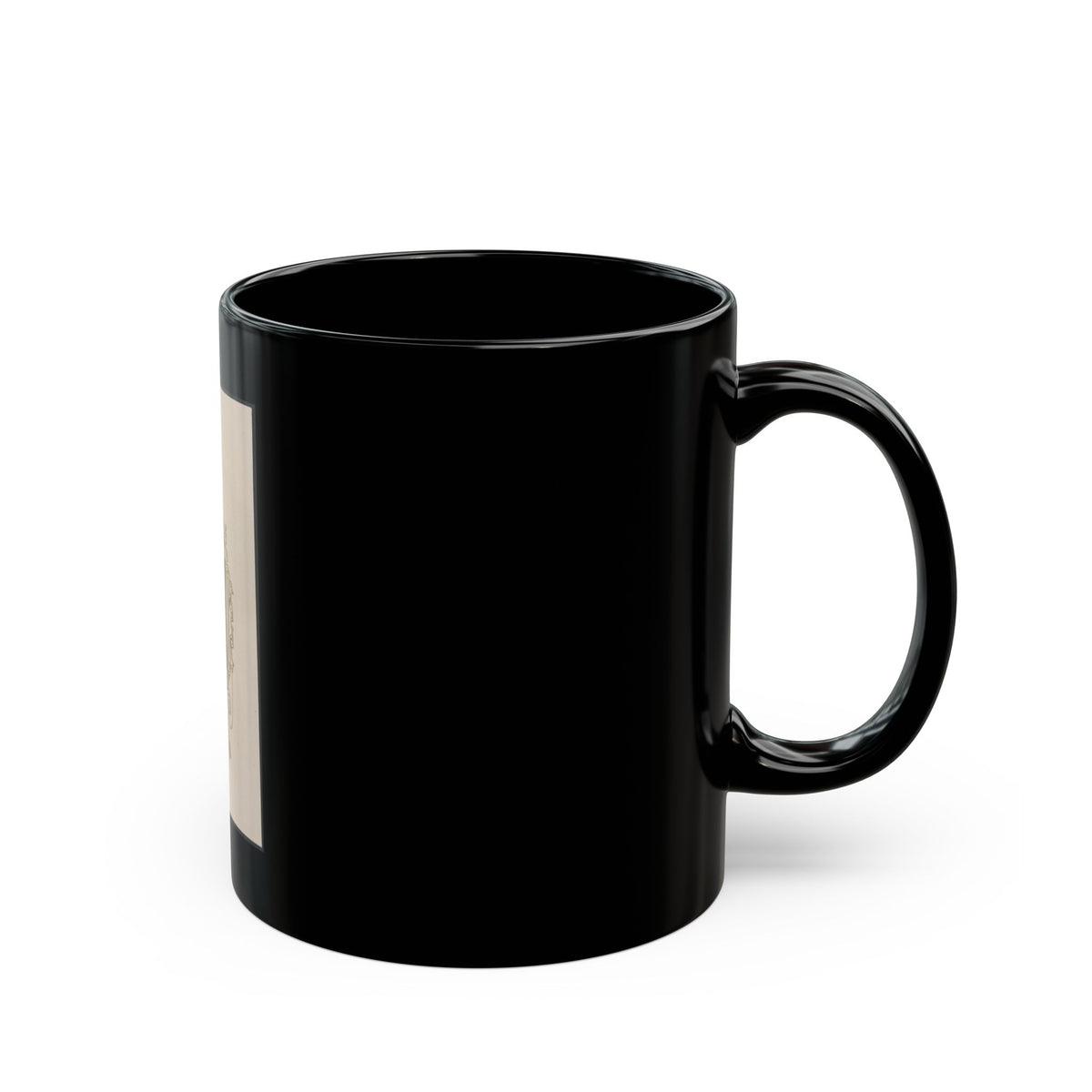 Unidentified Man 004 (U.S. Civil War) Black Coffee Mug