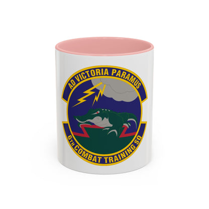 6 Combat Training Squadron ACC (U.S. Air Force) Accent Coffee Mug