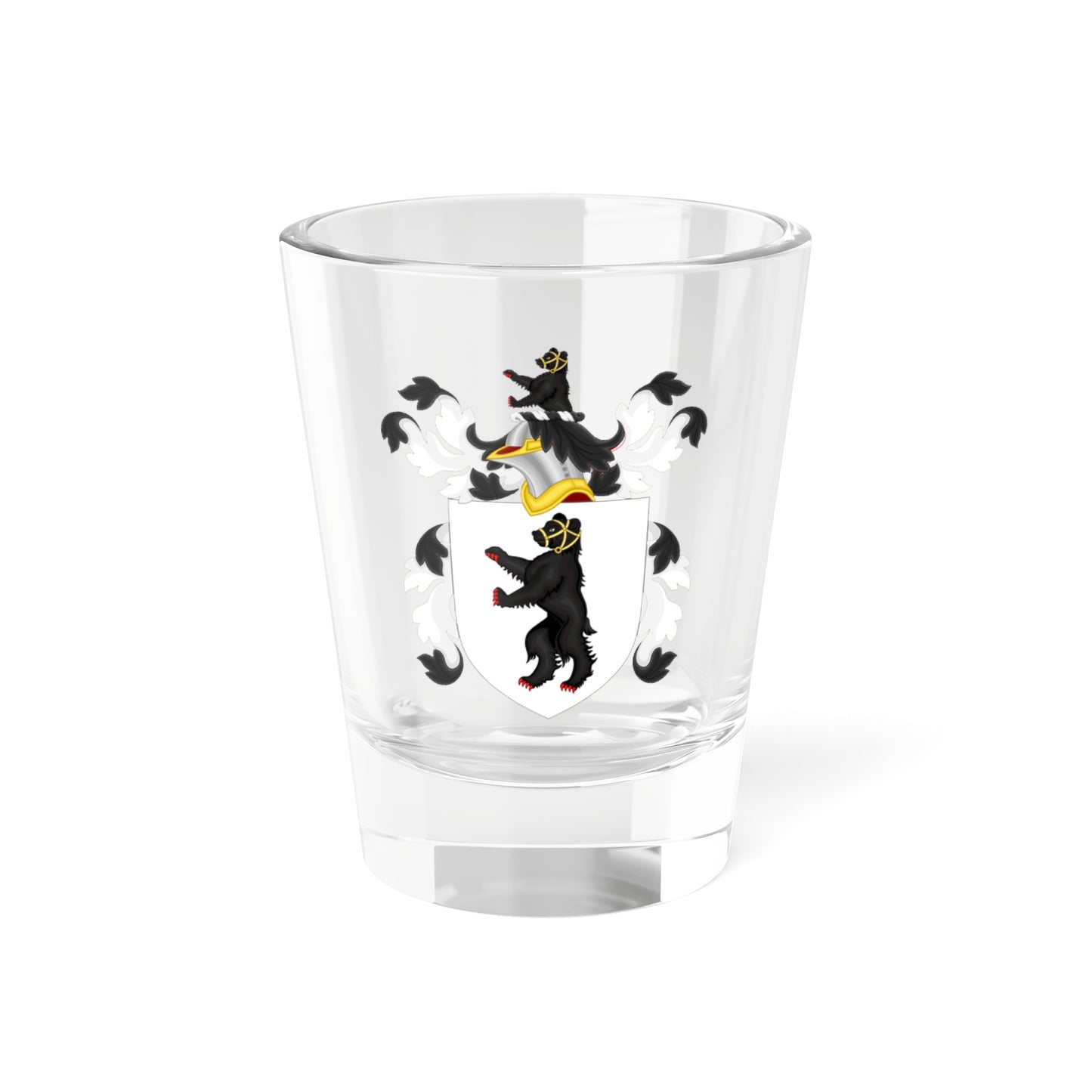 Coat of Arms of John Barnard (United States) (Coat of Arms) Shot Glass 1.5oz