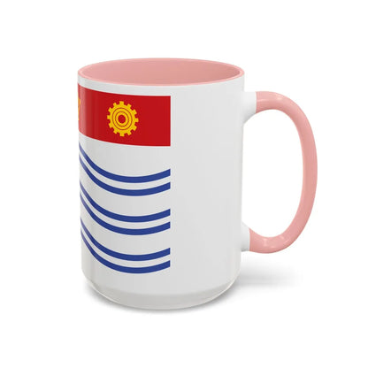 Flag of Barrie Canada - Accent Coffee Mug-Go Mug Yourself