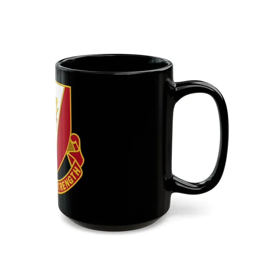 293 Engineer Battalion (U.S. Army) Black Coffee Mug - Go Mug Yourself