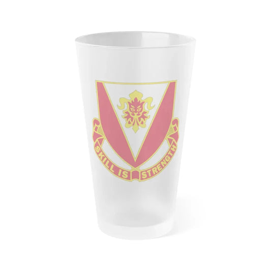 293 Engineer Battalion (U.S. Army) Frosted Pint Glass 16oz Default Title - Go Mug Yourself