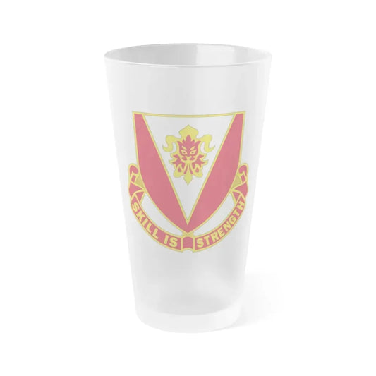 293 Engineer Battalion (U.S. Army) Frosted Pint Glass 16oz Default Title - Go Mug Yourself