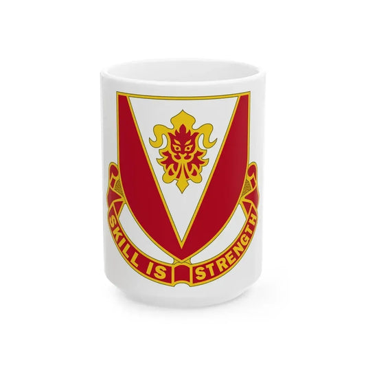 293 Engineer Battalion (U.S. Army) White Coffee Mug 15oz - Go Mug Yourself
