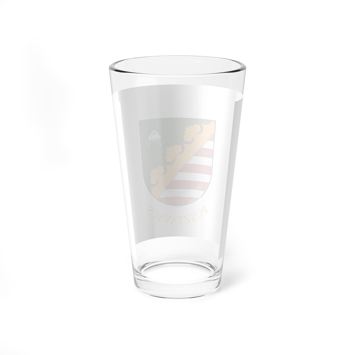 Flag of Pusztavacs (Hungary) Pint Glass 16oz