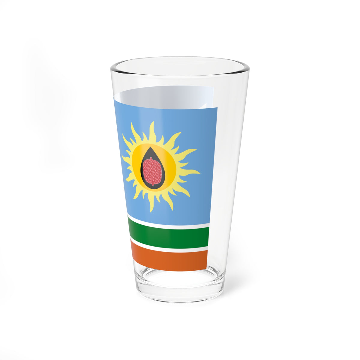 Bandera Municipio Guanipa (Venezuela) Pint Glass 16oz