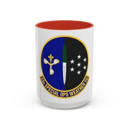 23d Special Operations Weather Squadron (U.S. Air Force) Accent Coffee Mug