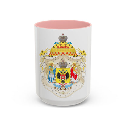 Great Coat of Arms of Congress Poland - Accent Coffee Mug