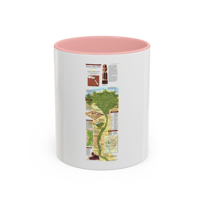 Egypt's Nile Valley- The North (1995) (Map) Accent Coffee Mug