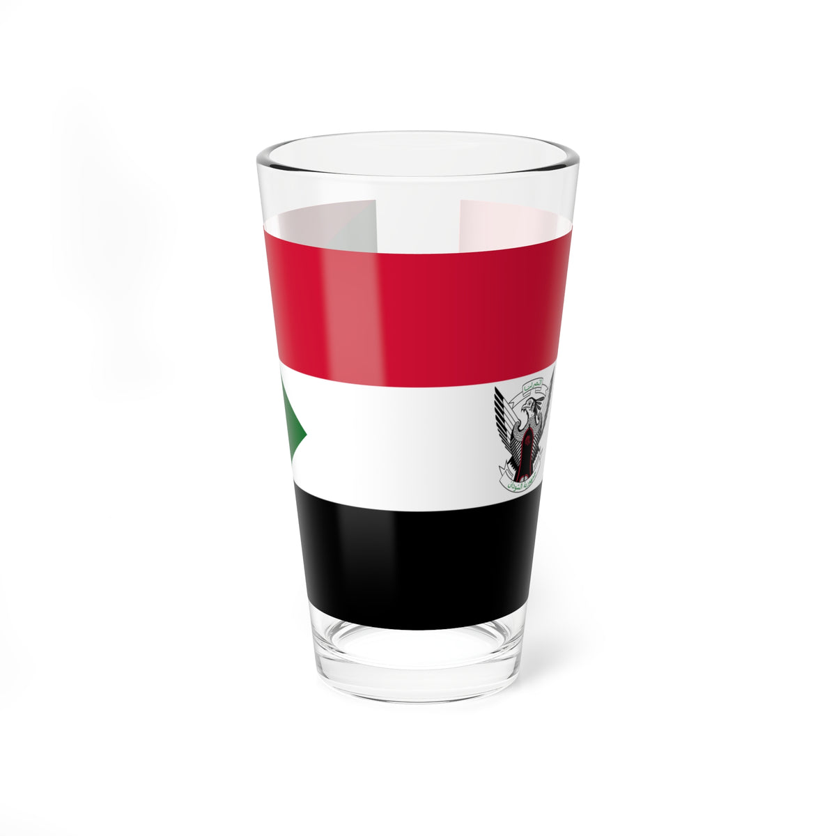 Presidential Standard of Sudan variant (Sudan) Pint Glass 16oz