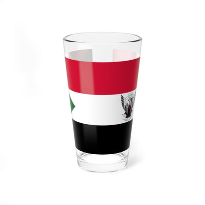 Presidential Standard of Sudan variant (Sudan) Pint Glass 16oz