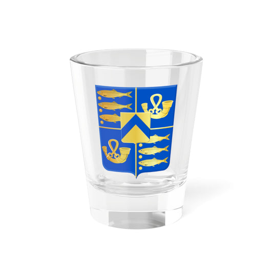Harenkarspel wapen oud (Netherlands) (Coat of Arms) Shot Glass 1.5oz