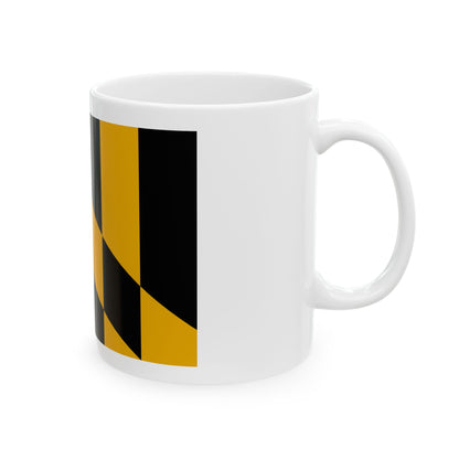Calvert family banner (United States) White Coffee Mug