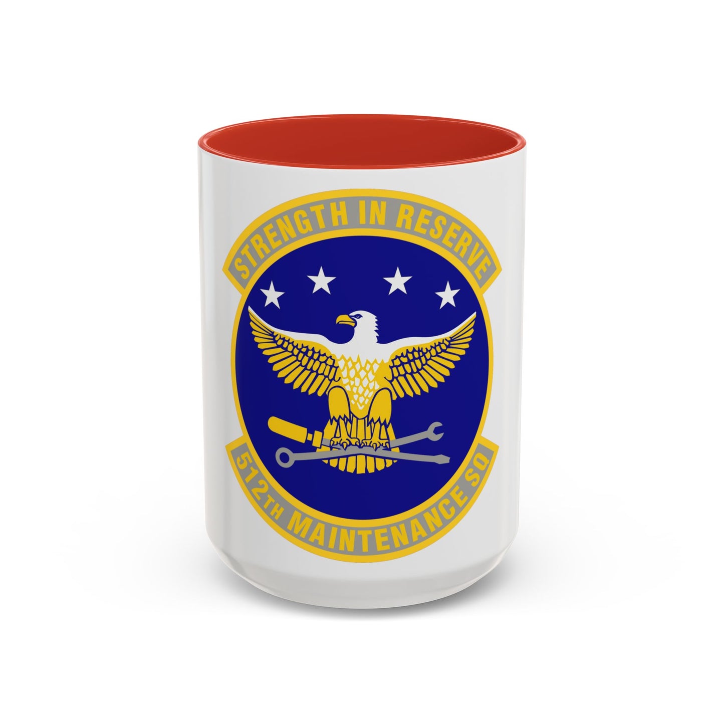 512th Maintenance Squadron (U.S. Air Force) Accent Coffee Mug