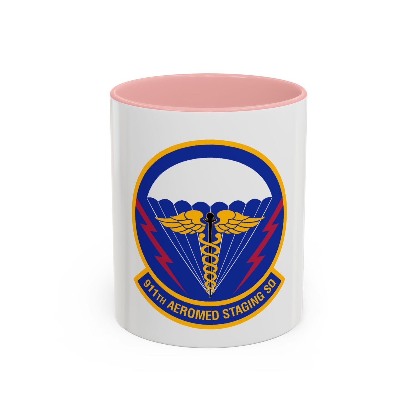 911 Aeromedical Staging Squadron AFRC (U.S. Air Force) Accent Coffee Mug