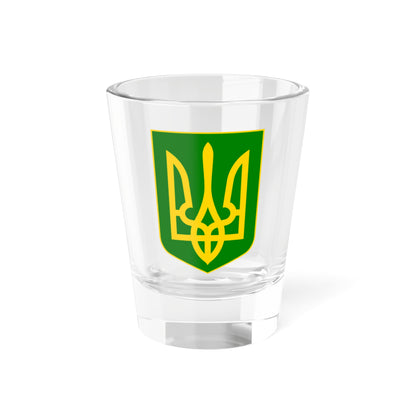 Lesser Coat of Arms of Green Ukraine (Ukraine) (Coat of Arms) Shot Glass 1.5oz