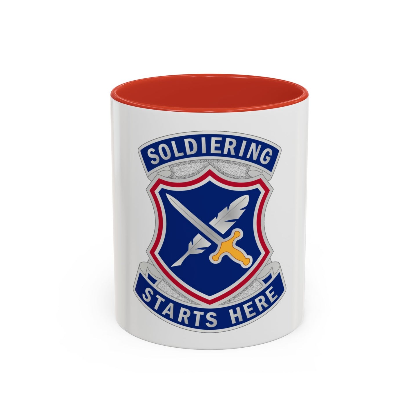 95th Adjutant General Battalion (U.S. Army) Accent Coffee Mug