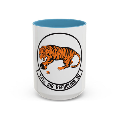 141 Air Refueling Squadron (U.S. Air Force) Accent Coffee Mug