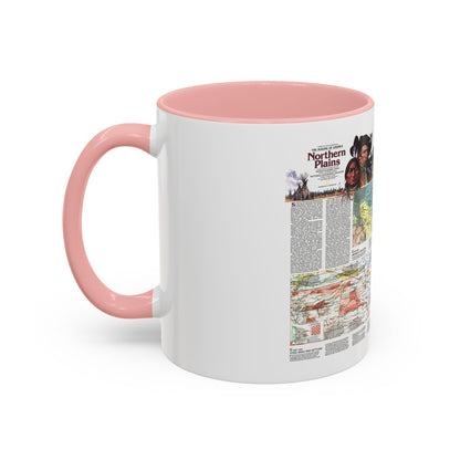 USA - Northern Plains 2 (1986) (Map) Accent Coffee Mug