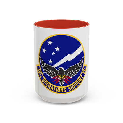 49th Operations Support Squadron (U.S. Air Force) Accent Coffee Mug