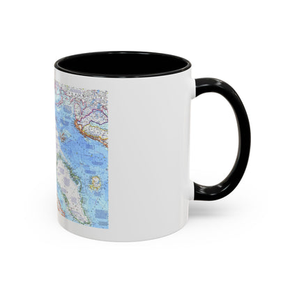 Arctic Ocean (1971) (Map) Accent Coffee Mug