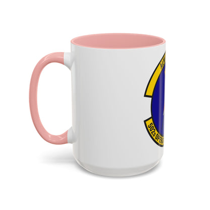502d Operations Support Squadron (U.S. Air Force) Accent Coffee Mug