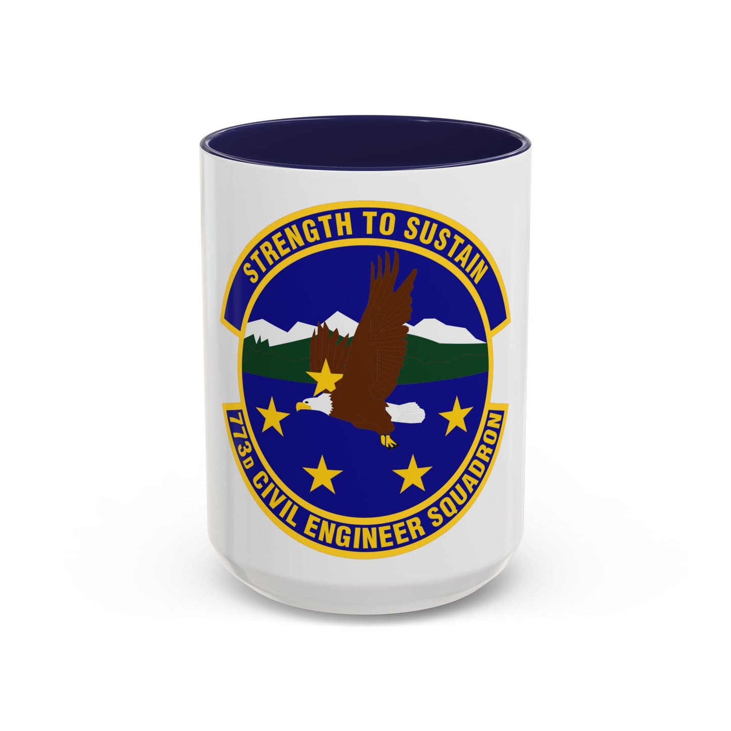 773 Civil Engineer Squadron PACAF (U.S. Air Force) Accent Coffee Mug