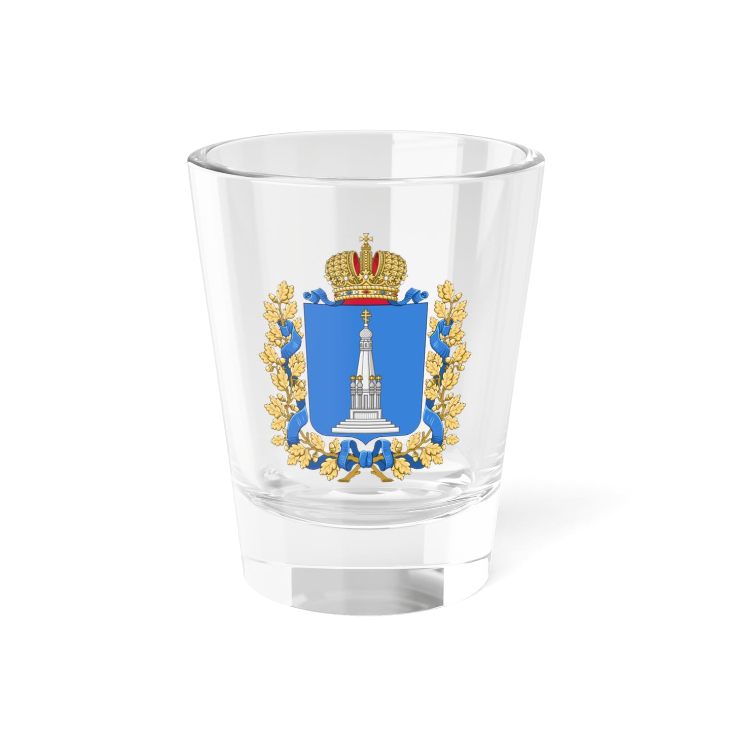 Coat of arms of Governorate of Kovno (Russia) (Coat of Arms) Shot Glass 1.5oz