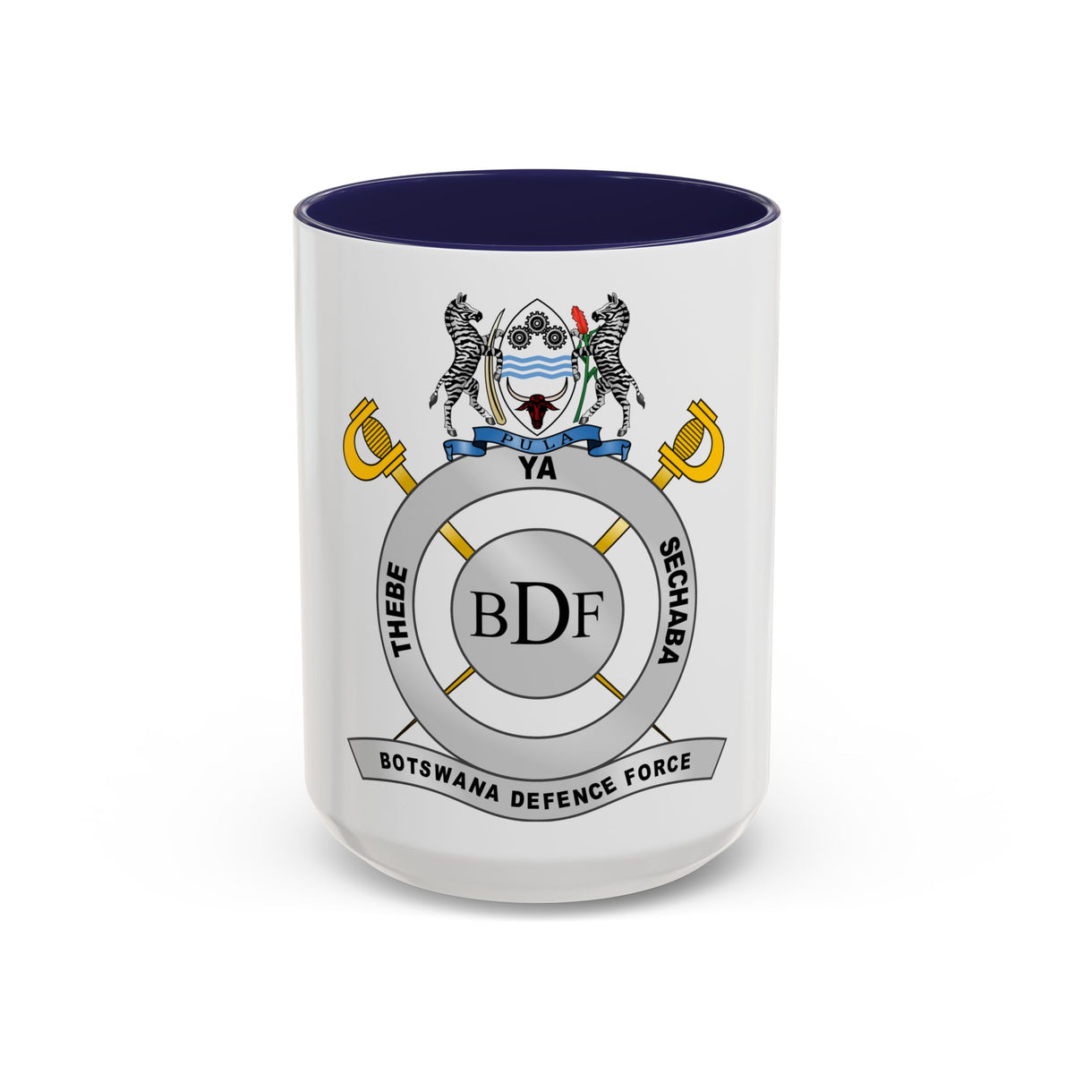 Botswana Defence Force - Accent Coffee Mug