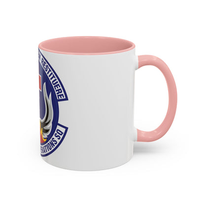 48th Surgical Operations Squadron (U.S. Air Force) Accent Coffee Mug