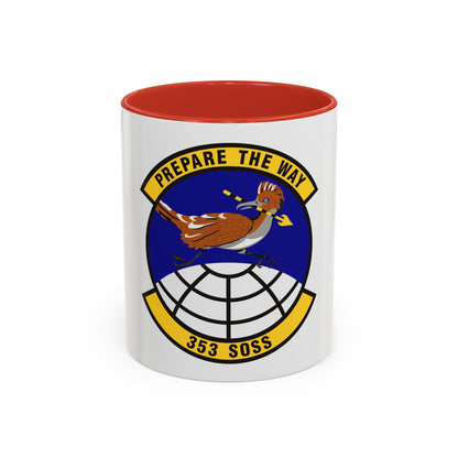 353d Special Operations Support Squadron (U.S. Air Force) Accent Coffee Mug