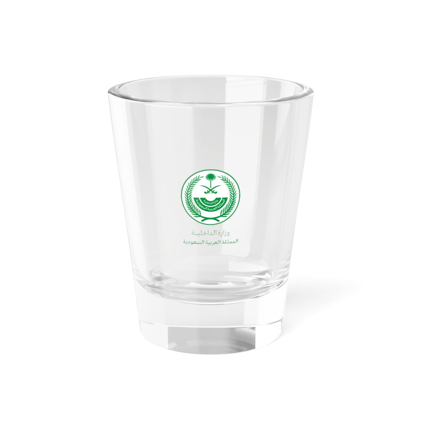 Ministry of Interior Logo (Saudi Arabia) (Coat of Arms) Shot Glass 1.5oz