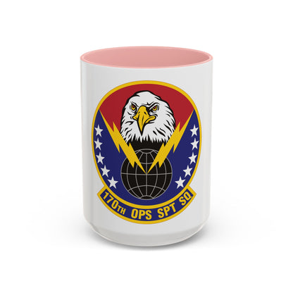 170th Operations Support Squadron (U.S. Air Force) Accent Coffee Mug