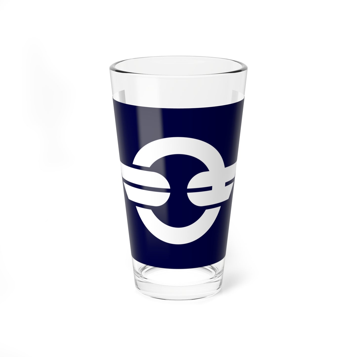 Flag of Shimodate Ibaraki 1954-2005 (Japan) Pint Glass 16oz