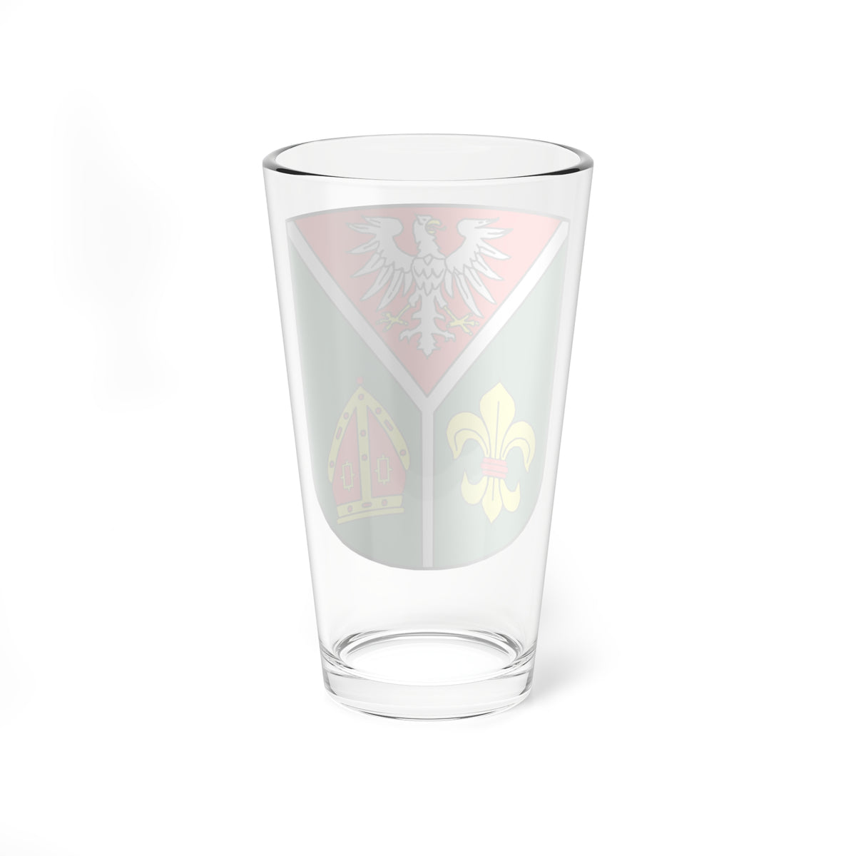Wappen des Landkreises Ostprignitz-Ruppin (Germany) (Coat of Arms) Pint Glass 16oz