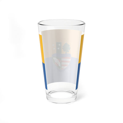 Flag of Gyomro (Hungary) Pint Glass 16oz