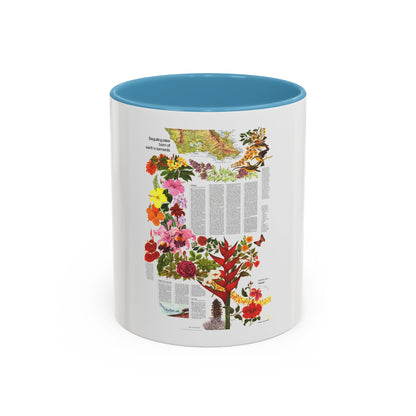USA - Hawaii, Beguiling Isles (1976) (Map) Accent Coffee Mug