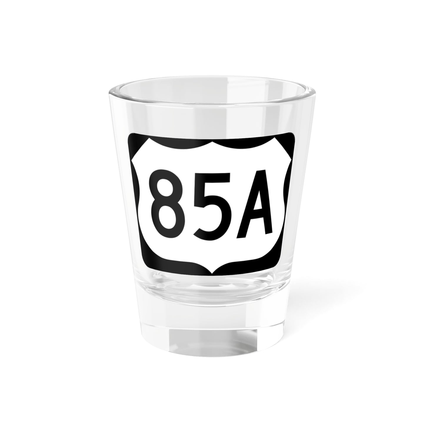 US 85A (South Dakota) (Road Sign) Shot Glass 1.5oz