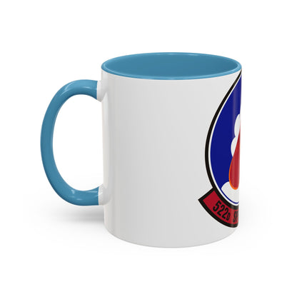 522d Special Operations Squadron (U.S. Air Force) Accent Coffee Mug