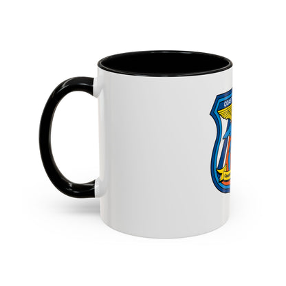 USCG Air Station Traverse City (U.S. Coast Guard) Accent Coffee Mug
