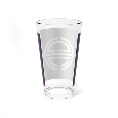 Flag of Saroma Hokkaido (Japan) Pint Glass 16oz
