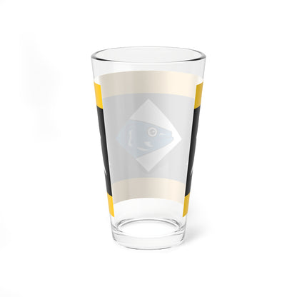 Penn Sardin traditional district flag (France) Pint Glass 16oz