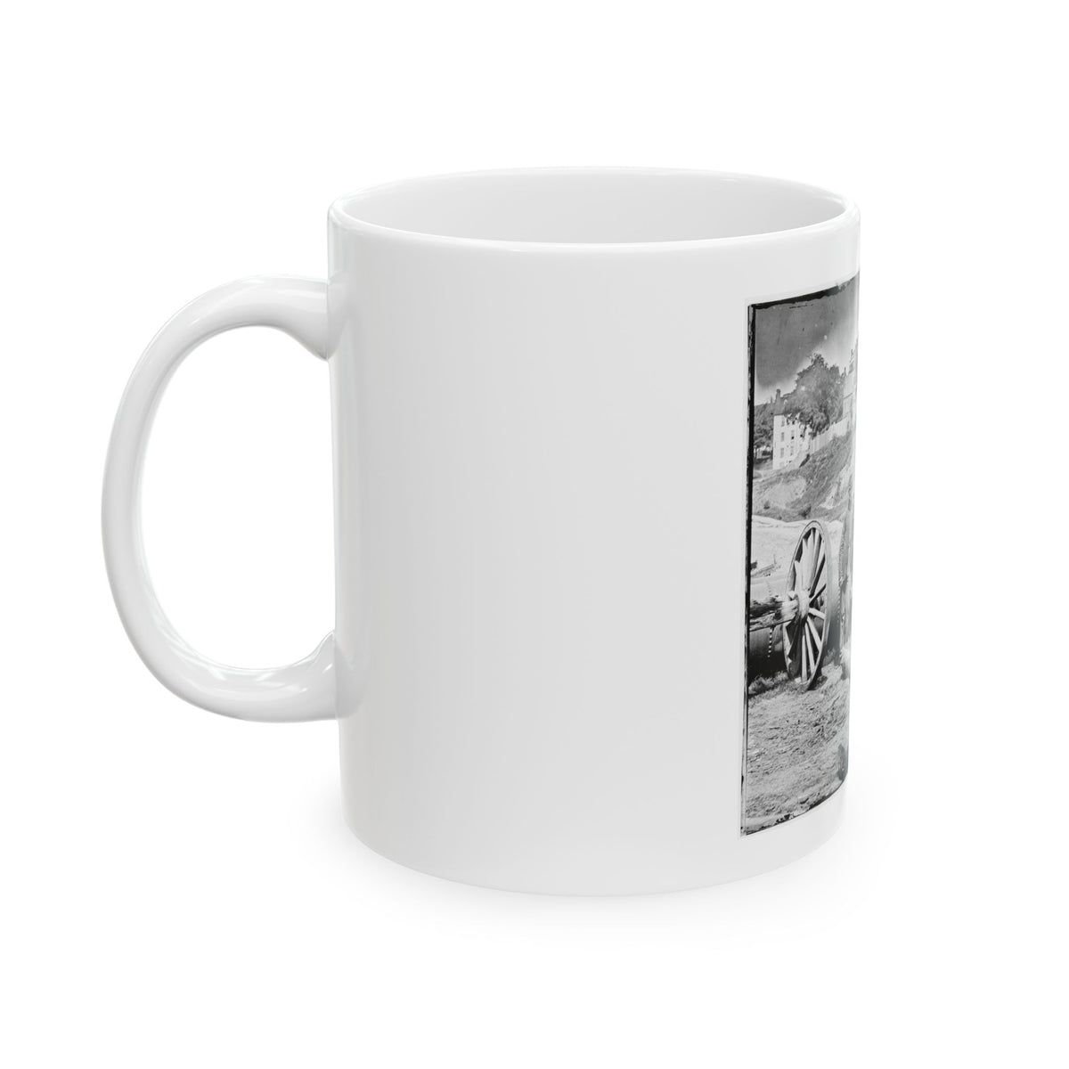 Richmond, Va. Fire Engine No. 3 (U.S. Civil War) White Coffee Mug