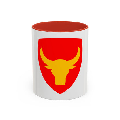 12th Infantry Division SSI (U.S. Army) Accent Coffee Mug