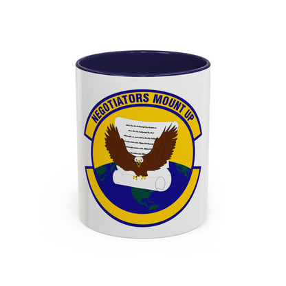 766 Enterprise Sourcing Squadron AFMC (U.S. Air Force) Accent Coffee Mug