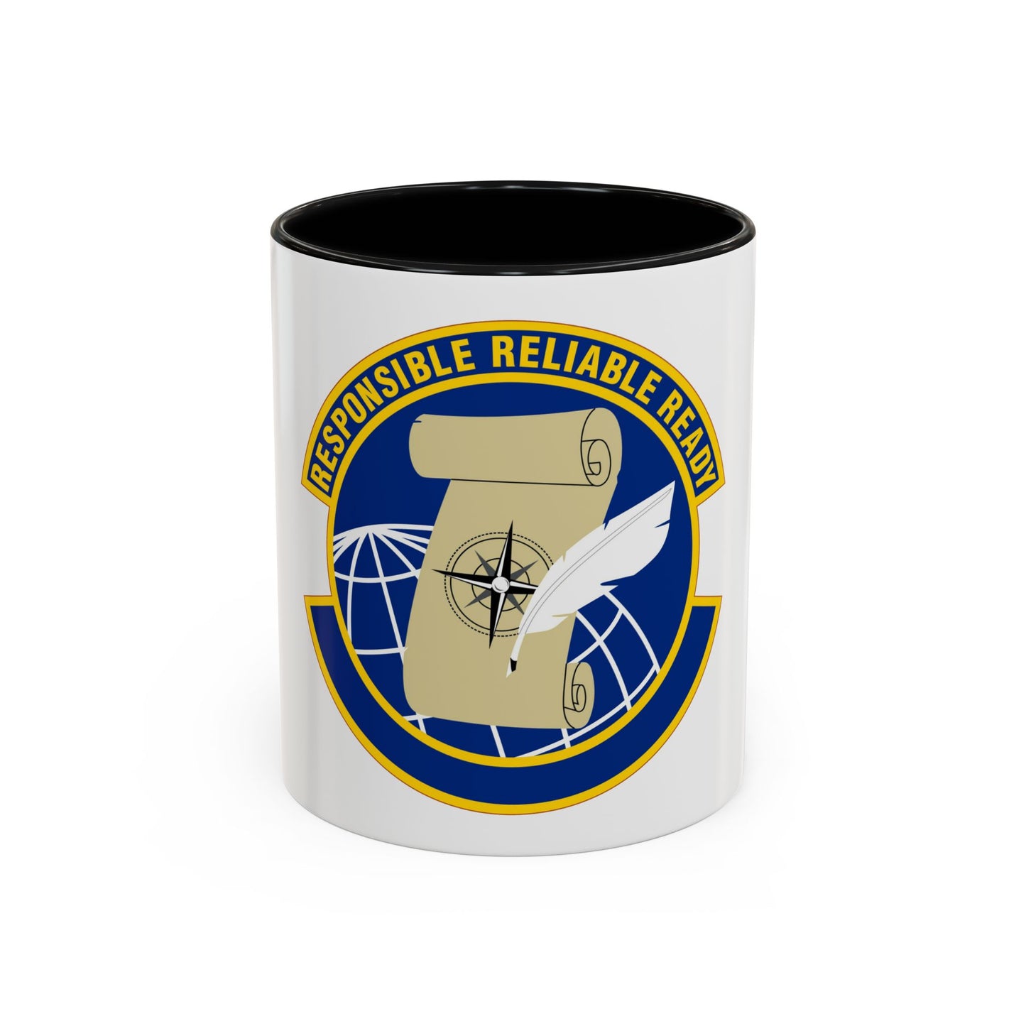 764 Enterprise Sourcing Squadron AFMC (U.S. Air Force) Accent Coffee Mug